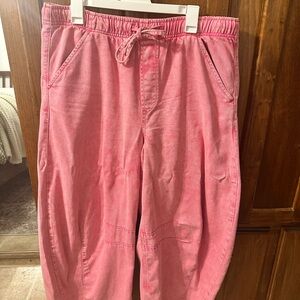 GAP Pink barrel pants